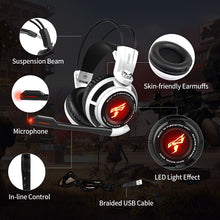Load image into Gallery viewer, Somic G941 Gaming Headset 7.1 Virtual Surround Sound Headphone with Microphone Stereo headphones vibrate for PC computer Laptop