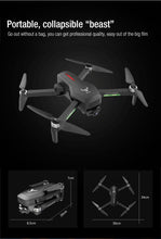 Загрузить изображение в средство просмотра галереи, SG906/SG906 Pro 2 drone 4k HD mechanical 3-Axis gimbal camera 5G wifi gps system supports TF card drones distance 1.2km
