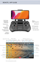 Load image into Gallery viewer, F3 drone GPS 4K 5G WiFi live video FPV quadrotor flight 25 minutes rc distance 500m drone HD wide-angle dual camera