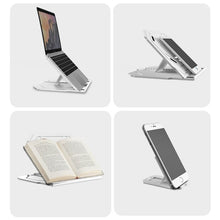 Load image into Gallery viewer, Adjustable Laptop Stand Computer Desk Tablet Notebook Holder Bracket Standing Desk Accessories QJY99