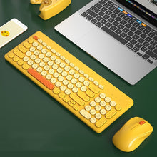 Load image into Gallery viewer, 2.4G Wireless Gaming Keyboard and Mouse Set Round Keycap Silent Wireless Keyboard Mouse For Computer Laptop PC Gamer Accessories