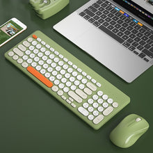 Load image into Gallery viewer, 2.4G Wireless Gaming Keyboard and Mouse Set Round Keycap Silent Wireless Keyboard Mouse For Computer Laptop PC Gamer Accessories