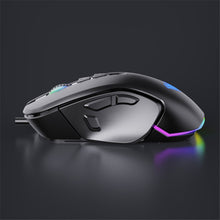 Görseli Galeri görüntüleyiciye yükleyin, AULA RGB Gaming Mouse 10000 DPI Side Buttons Macro Programmable Ergonomic 14 Key Wired USB Backlit Gamer Mice for Laptop Desktop