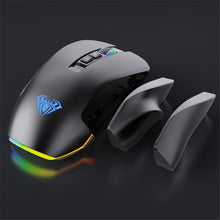 Görseli Galeri görüntüleyiciye yükleyin, AULA RGB Gaming Mouse 10000 DPI Side Buttons Macro Programmable Ergonomic 14 Key Wired USB Backlit Gamer Mice for Laptop Desktop