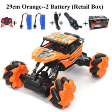 Load image into Gallery viewer, 2.4Ghz 4WD Rock Crawler RC Car Watch Gravity Induction Car Toy Remote Gesture Control Drift Car Radio Control Stunt Toys 3755