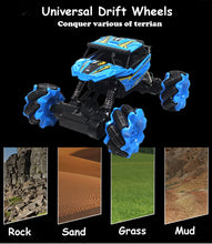 Load image into Gallery viewer, 2.4Ghz 4WD Rock Crawler RC Car Watch Gravity Induction Car Toy Remote Gesture Control Drift Car Radio Control Stunt Toys 3755