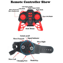 Load image into Gallery viewer, 2.4Ghz 4WD Rock Crawler RC Car Watch Gravity Induction Car Toy Remote Gesture Control Drift Car Radio Control Stunt Toys 3755