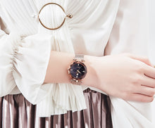 Load image into Gallery viewer, 2020 New Starry Sky Women's Watch WWOOR Fashion Elegant High-end Black Ladies Quartz Wristwatch Luxury Dress Gifts Women Watches