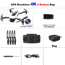 Load image into Gallery viewer, FEMA S4 Camera Drone GPS 4K Professional pro 6K HD 5G FPV Long Distance Brushless RC Quadcopter Dron PK L900 SG108