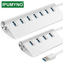Load image into Gallery viewer, USB 3.0 HUB 4 7 Port Multi USB Splitter Power Adapter High Speed For Macbook Pro Air PC Computer Accessories Adaptador USB Hab