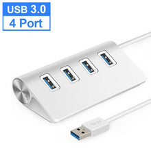 Load image into Gallery viewer, USB 3.0 HUB 4 7 Port Multi USB Splitter Power Adapter High Speed For Macbook Pro Air PC Computer Accessories Adaptador USB Hab