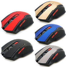 Load image into Gallery viewer, 2.4GHz Wireless Mice With USB Receiver Gamer 2000DPI Mouse For Computer PC Laptop Mouse