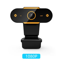 Load image into Gallery viewer, 1080P Webcam Full HD Web Camera With Built-in Microphone USB Plug Web Cam For PC Computer Laptop Desktop YouTube Skype Win10