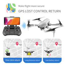 Load image into Gallery viewer, F3 drone GPS 4K 5G WiFi live video FPV quadrotor flight 25 minutes rc distance 500m drone HD wide-angle dual camera
