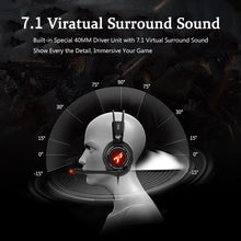 Load image into Gallery viewer, Somic G941 Gaming Headset 7.1 Virtual Surround Sound Headphone with Microphone Stereo headphones vibrate for PC computer Laptop
