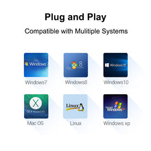 Load image into Gallery viewer, USB 3.0 HUB 4 7 Port Power Adapter Multi USB Splitter High Speed for Macbook Pro Air PC Computer Accessories Adaptador USB Hab
