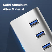 Load image into Gallery viewer, USB 3.0 HUB 4 7 Port Power Adapter Multi USB Splitter High Speed for Macbook Pro Air PC Computer Accessories Adaptador USB Hab
