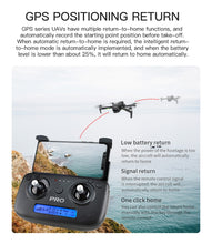 Load image into Gallery viewer, SG906/SG906 Pro 2 drone 4k HD mechanical 3-Axis gimbal camera 5G wifi gps system supports TF card drones distance 1.2km

