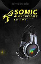Load image into Gallery viewer, Somic E95-20TH Gamer Headset Virtual 7.1 Stereo Gaming Headphones Vibration Earphone headphone with Microphone for PC Computer

