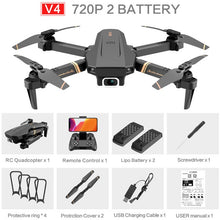 Load image into Gallery viewer, V4 Rc Drone 4k HD Wide Angle Camera 1080P WiFi fpv Drone Dual Camera Quadcopter Real-time transmission Helicopter Toys

