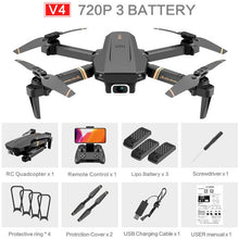 Load image into Gallery viewer, V4 Rc Drone 4k HD Wide Angle Camera 1080P WiFi fpv Drone Dual Camera Quadcopter Real-time transmission Helicopter Toys
