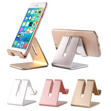 Load image into Gallery viewer, Bracket Stand Holder Aluminum Alloy Desk Desktop Universal For Mobile Phone Tablet Stand Holder Accessories Computer Holder
