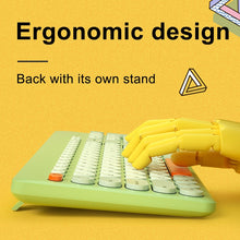 Load image into Gallery viewer, 2.4G Wireless Gaming Keyboard and Mouse Set Round Keycap Silent Wireless Keyboard Mouse For Computer Laptop PC Gamer Accessories
