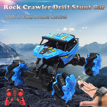 Load image into Gallery viewer, 2.4Ghz 4WD Rock Crawler RC Car Watch Gravity Induction Car Toy Remote Gesture Control Drift Car Radio Control Stunt Toys 3755
