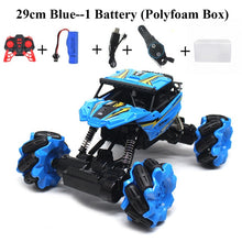 Load image into Gallery viewer, 2.4Ghz 4WD Rock Crawler RC Car Watch Gravity Induction Car Toy Remote Gesture Control Drift Car Radio Control Stunt Toys 3755
