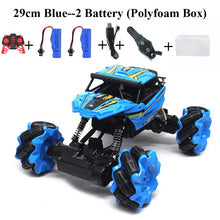 Load image into Gallery viewer, 2.4Ghz 4WD Rock Crawler RC Car Watch Gravity Induction Car Toy Remote Gesture Control Drift Car Radio Control Stunt Toys 3755
