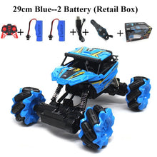Load image into Gallery viewer, 2.4Ghz 4WD Rock Crawler RC Car Watch Gravity Induction Car Toy Remote Gesture Control Drift Car Radio Control Stunt Toys 3755
