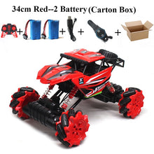 Load image into Gallery viewer, 2.4Ghz 4WD Rock Crawler RC Car Watch Gravity Induction Car Toy Remote Gesture Control Drift Car Radio Control Stunt Toys 3755
