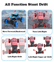 Load image into Gallery viewer, 2.4Ghz 4WD Rock Crawler RC Car Watch Gravity Induction Car Toy Remote Gesture Control Drift Car Radio Control Stunt Toys 3755
